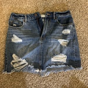 Denim skirt